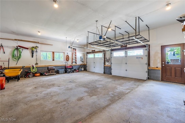 6268 Summers Rd, Windsor, OH 44099 - garage with a garage door opener