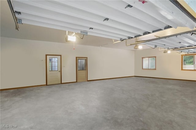 8650 Hidden Hills Dr SE, Howland, OH 44484 - garage with a garage door opener