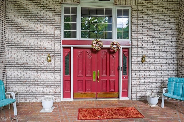 8650 Hidden Hills Dr SE, Howland, OH 44484 - entrance to property featuring brick siding