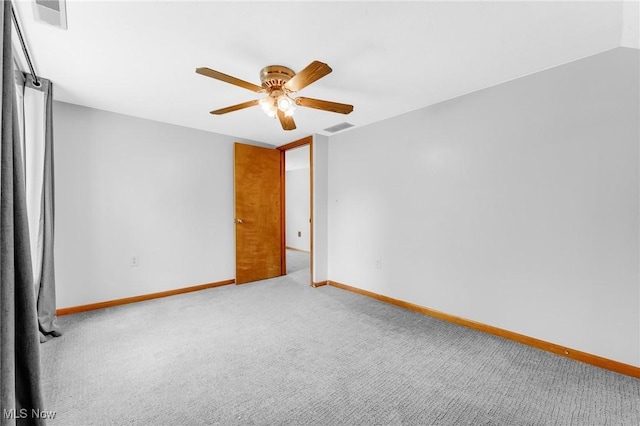 10790 Good Hope Pike, Jane Lew, WV 26378 - carpeted spare room with ceiling fan and baseboards