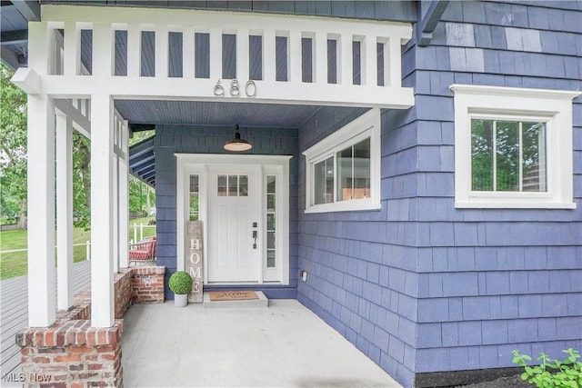 680 Isle View Dr, Akron, OH 44319 - property entrance featuring a porch