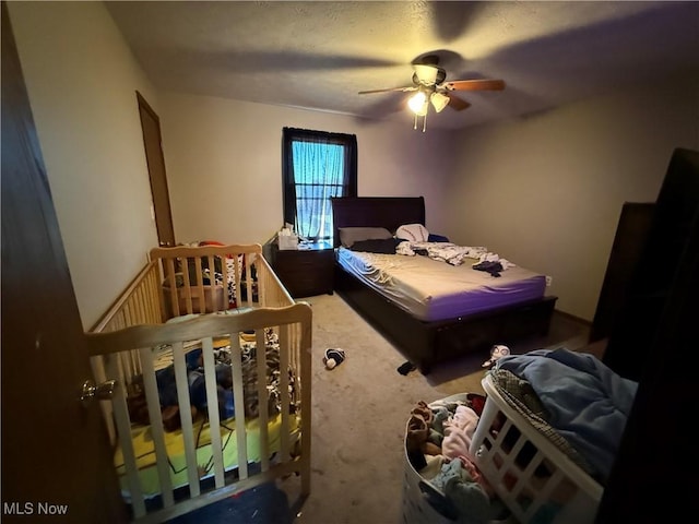 912 Pearson Cir Unit 5, Boardman, OH 44512 - bedroom with carpet and a ceiling fan