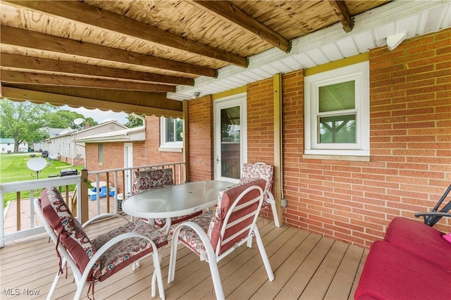22938 US Route 30, Minerva, OH 44657 - view of deck