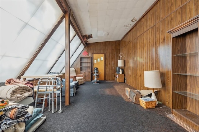 7100 Barton Rd, North Olmsted, OH 44070 - building lobby with wooden walls