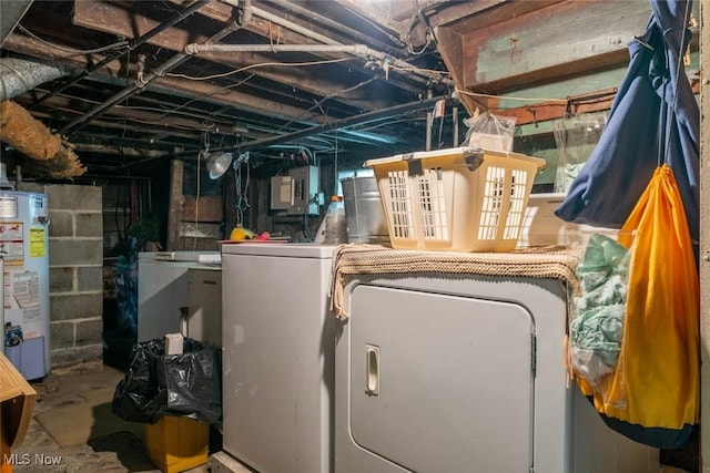 7100 Barton Rd, North Olmsted, OH 44070 - unfinished basement featuring water heater
