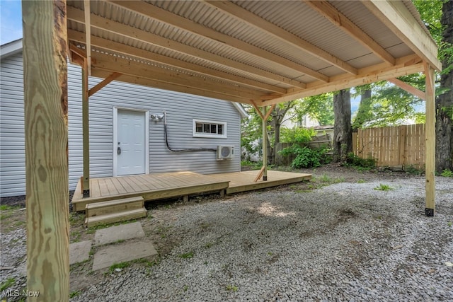 225 E Bergey St, Wadsworth, OH 44281 - view of patio featuring a deck