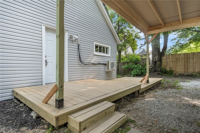 225 E Bergey St, Wadsworth, OH 44281 - view of wooden terrace