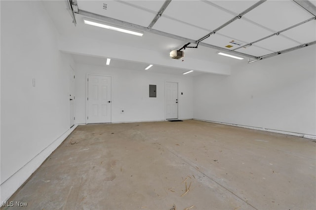 1255 E 351st St, Eastlake, OH 44095 - garage with electric panel and a garage door opener
