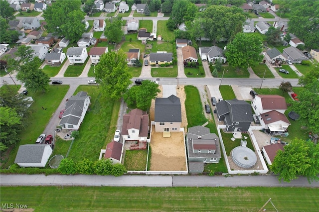 1255 E 351st St, Eastlake, OH 44095 - aerial view of property and surrounding area with nearby suburban area