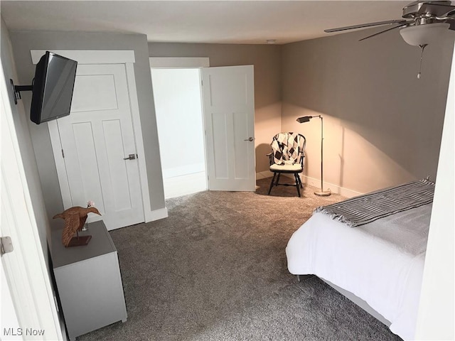 5771 E Blvd NW, Canton, OH 44718 - bedroom with carpet floors and ceiling fan