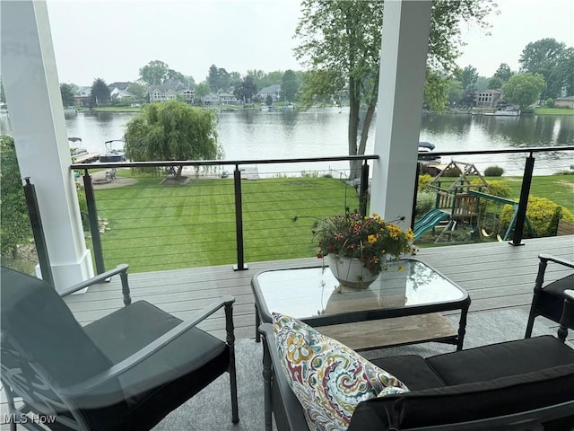 5771 E Blvd NW, Canton, OH 44718 - balcony with a water view