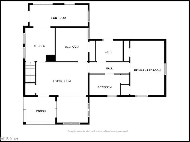 159 Locust St, Wintersville, OH 43953 - floor plan / room layout