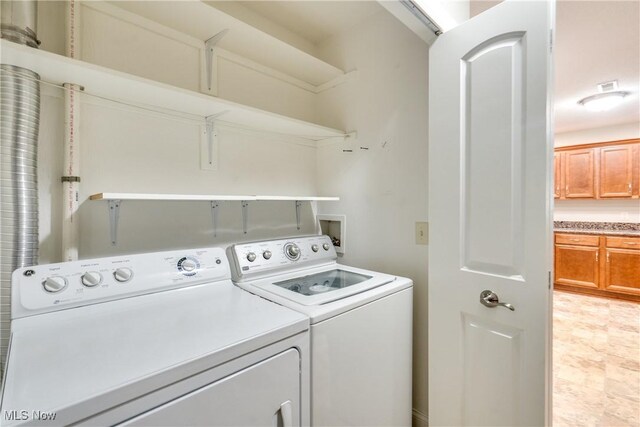 165 Woodbury Glen St, Hartville, OH 44632 - laundry room with independent washer and dryer
