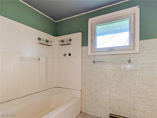 3189 Union Ave SE, Minerva, OH 44657 - full bathroom with tub / shower combination and tile patterned floors