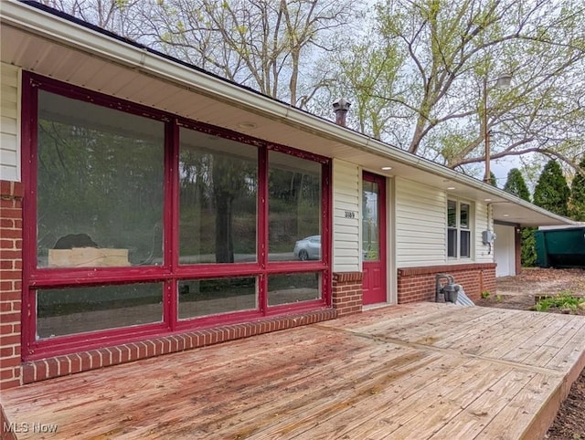 3189 Union Ave SE, Minerva, OH 44657 - view of wooden terrace