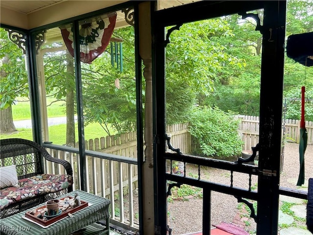 586 Columbia Rd, Valley City, OH 44280 - sunroom / solarium featuring plenty of natural light