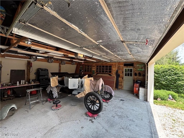 586 Columbia Rd, Valley City, OH 44280 - view of garage