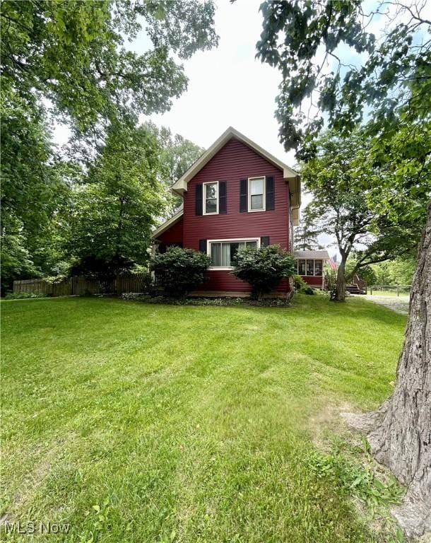 586 Columbia Rd, Valley City, OH 44280 - view of rear view of house