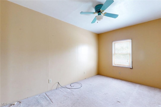 9031 State Route 213, Toronto, OH 43964 - carpeted empty room with ceiling fan