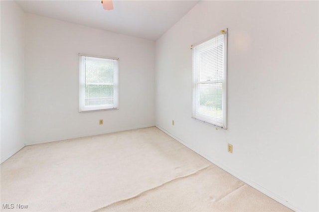 9031 State Route 213, Toronto, OH 43964 - unfurnished room featuring carpet flooring and ceiling fan