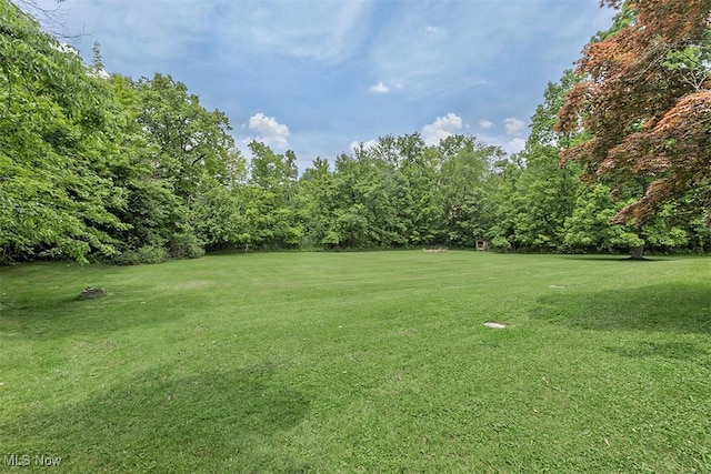 4255 River Rd, Perry, OH 44081 - view of grassy yard featuring view of golf course