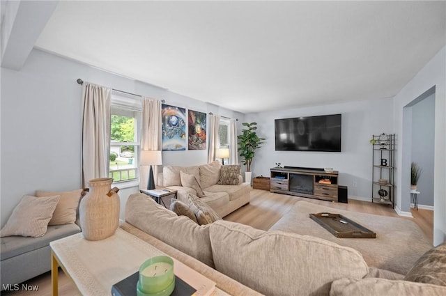8222 Starburst Rd, Mentor, OH 44060 - living room featuring healthy amount of natural light and wood finished floors