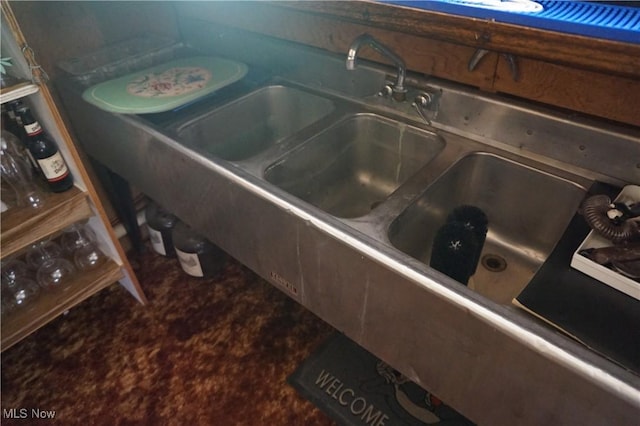 6019 New London Rd, Ashtabula, OH 44004 - kitchen view of a sink