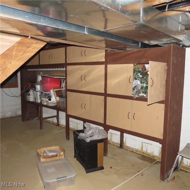 576 12th St NW, Carrollton, OH 44615 - view of unfinished below grade area