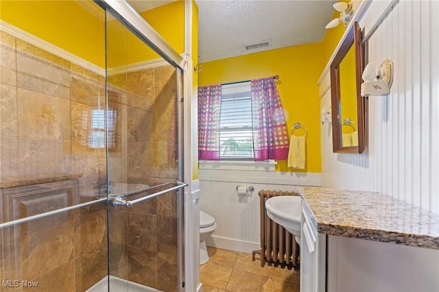 97 Overlook Blvd, Struthers, OH 44471 - bathroom featuring toilet and a stall shower