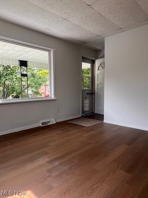 296 Sanderson Ave, Campbell, OH 44405 - unfurnished room with wood finished floors and baseboards