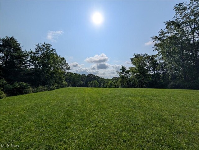 5710 Sugargrove Rd, Blue Rock, OH 43720 - view of grassy yard featuring a view of trees