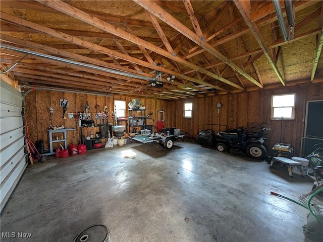 5710 Sugargrove Rd, Blue Rock, OH 43720 - garage with a garage door opener