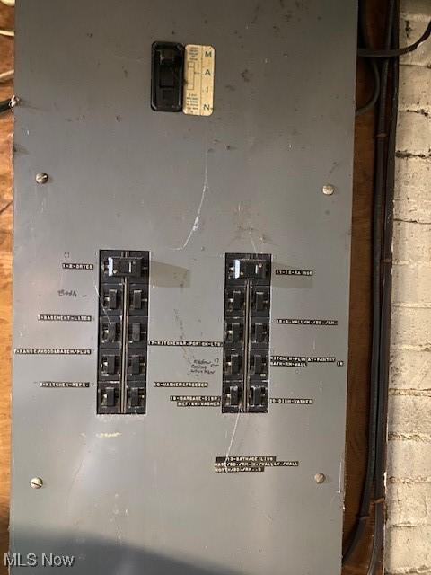 705 Main St, Toronto, OH 43964 - utility room with electric panel