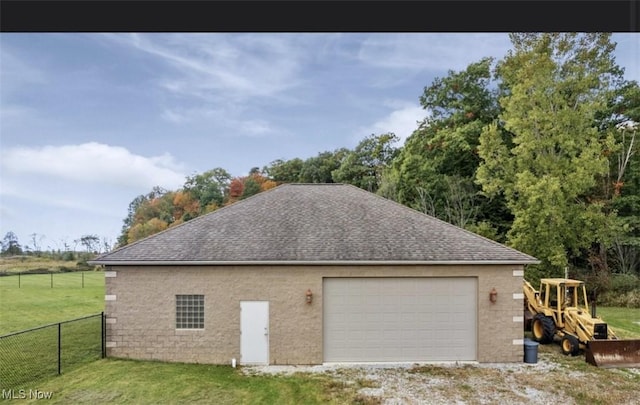 8320 Westfield Rd, Seville, OH 44273 - view of garage
