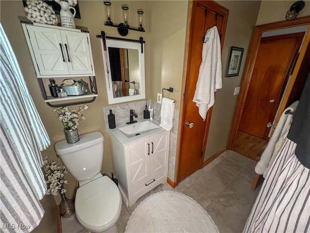 627 Elson St, East Liverpool, OH 43920 - bathroom with vanity and toilet