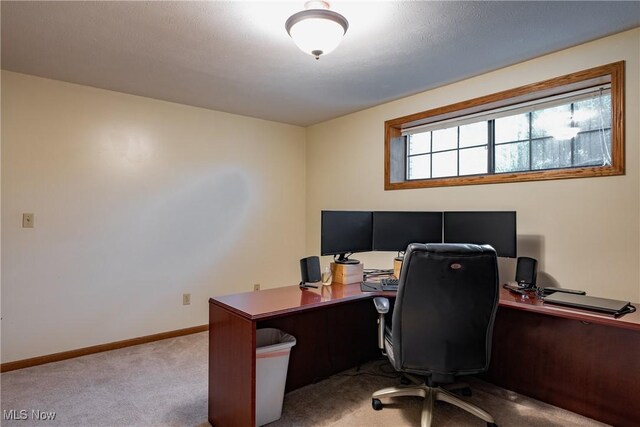 488 Maple Dr, Williamstown, WV 26187 - carpeted office space featuring baseboards