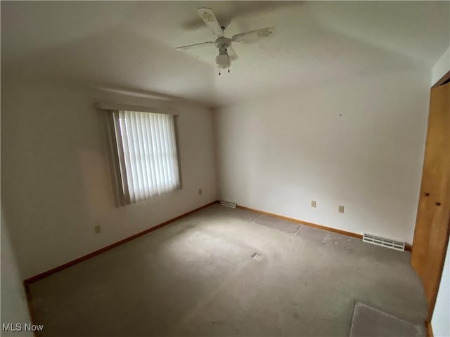 6234 W 54th St, Parma, OH 44129 - carpeted empty room featuring ceiling fan and baseboards