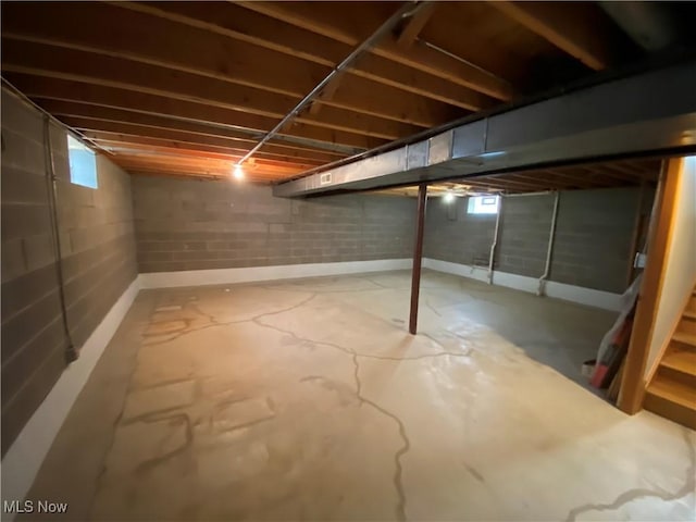 6234 W 54th St, Parma, OH 44129 - below grade area featuring baseboards