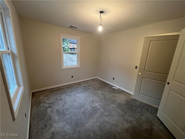 151 E 5th St, Salem, OH 44460 - unfurnished room featuring unfinished concrete flooring and baseboards