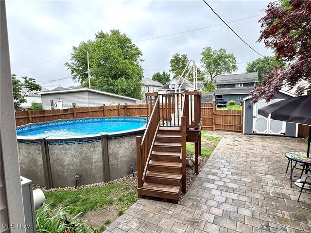 354 Hamilton Ave, Coshocton, OH 43812 - view of pool with a fenced backyard and a patio