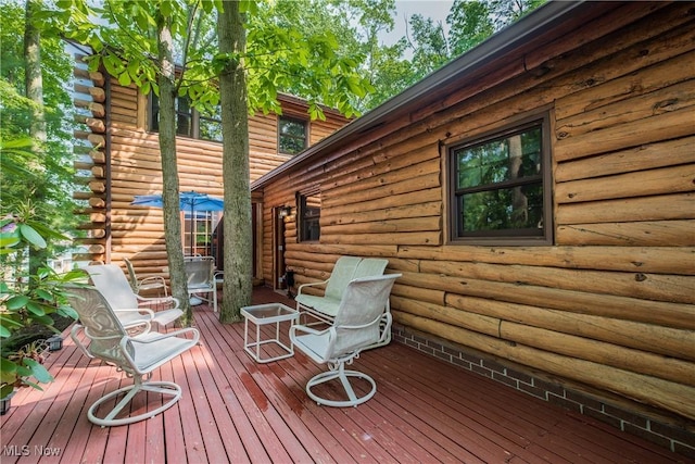 5820 Kildare Cir NW, Canton, OH 44718 - view of wooden deck