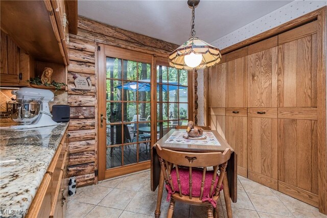 5820 Kildare Cir NW, Canton, OH 44718 - dining room with light tile patterned floors