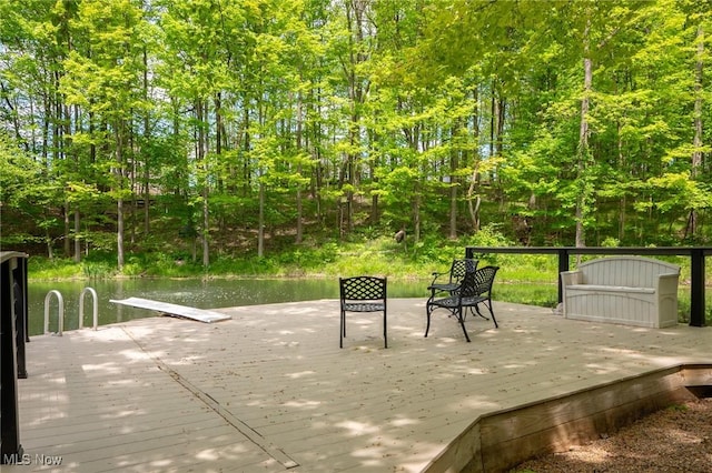 4151 Williamsburg Ct, Medina, OH 44256 - view of patio / terrace with a boat dock