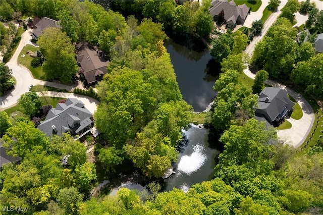 4151 Williamsburg Ct, Medina, OH 44256 - aerial perspective of suburban area with a nearby body of water