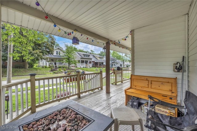 158 Humbolt Ave, Wadsworth, OH 44281 - porch featuring a residential view