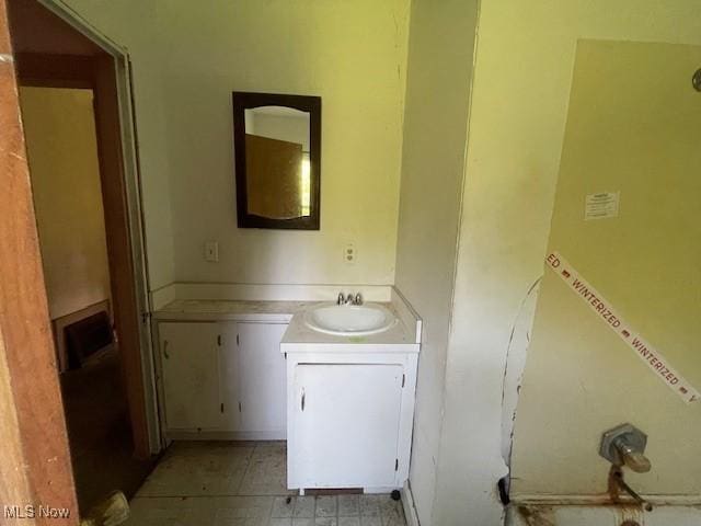 15262 Wadsworth Rittman Rd, Rittman, OH 44270 - bathroom featuring vanity and tile patterned floors