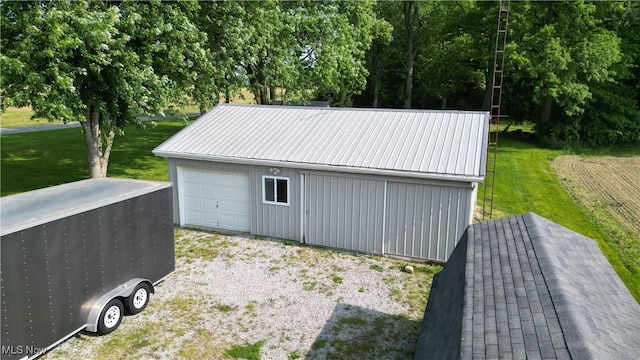 8973 Matty Rd, West Salem, OH 44287 - view of detached garage
