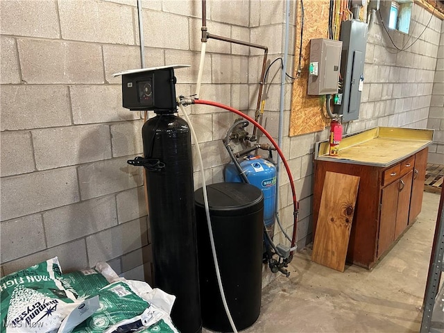 8973 Matty Rd, West Salem, OH 44287 - utility room featuring electric panel
