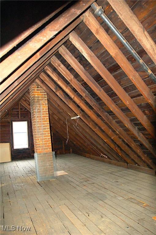 4354 E 71st St, Cleveland, OH 44105 - view of unfinished attic