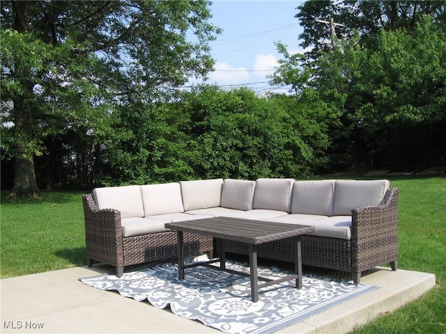 4106 Colony Rd, South Euclid, OH 44121 - view of patio / terrace with an outdoor living space